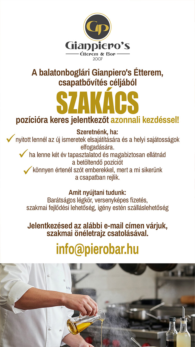 GianPiero's - Aktuális